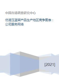 仿液壓藍架產品生產地區競爭圖表 公司服務網絡